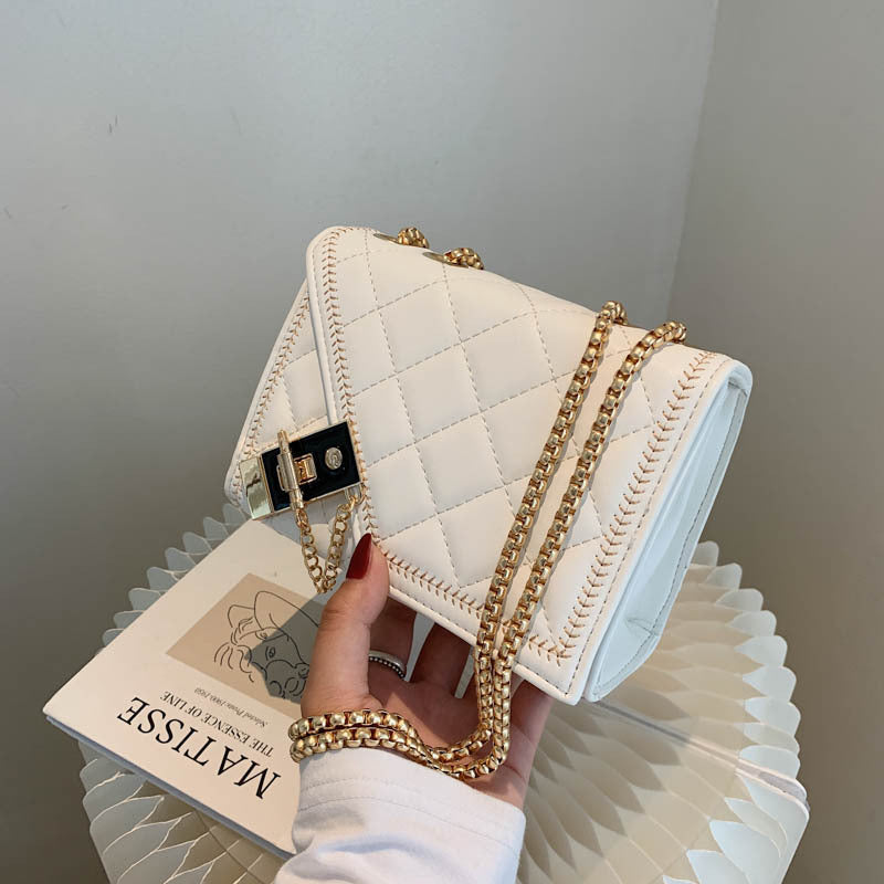 ✨ Lingge Chic Chain Square Bag – Everyday Glam ✨