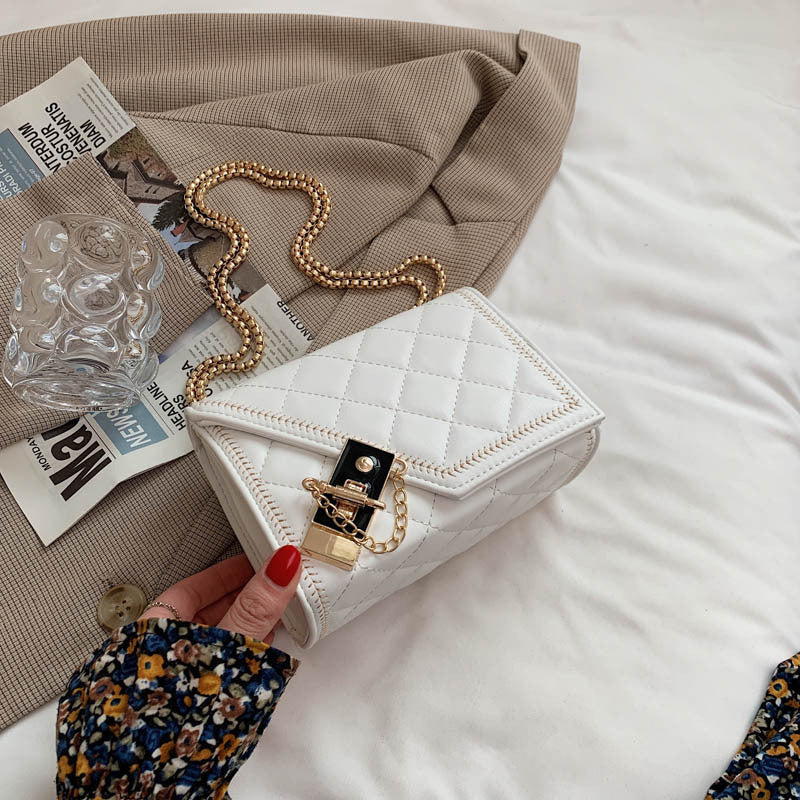 ✨ Lingge Chic Chain Square Bag – Everyday Glam ✨