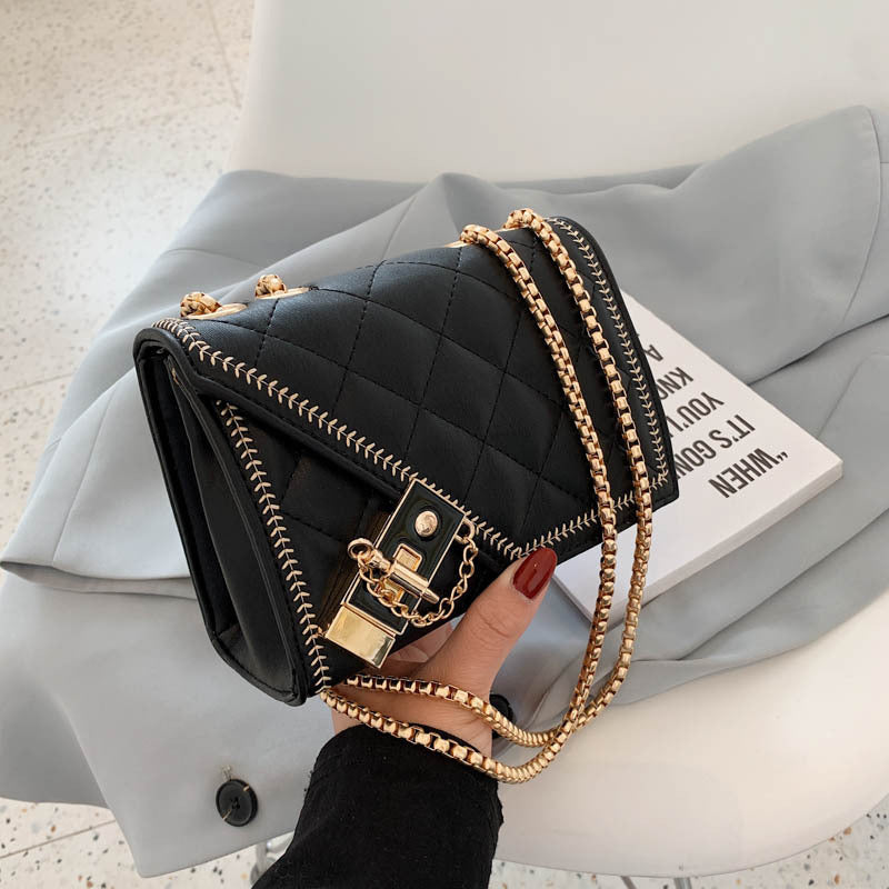 ✨ Lingge Chic Chain Square Bag – Everyday Glam ✨